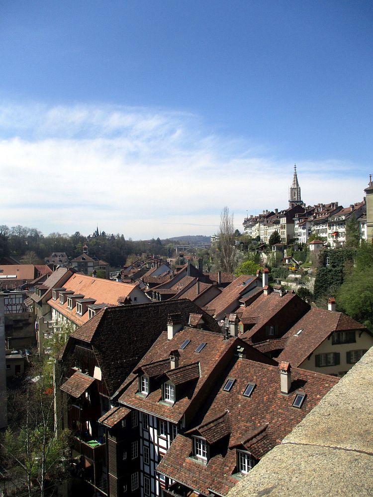 Bern eine Stadt mit mehreren Etagen