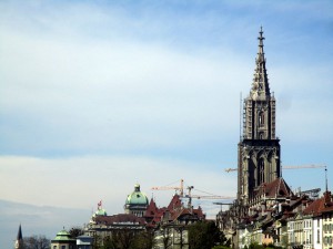 Der Münstertrum über Bern